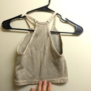 Free people movement ribbed crop top!